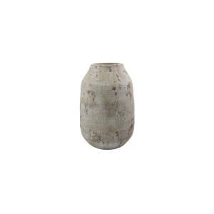 Vase en terre cuite beige H32.5