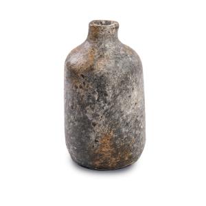 Vase en terre cuite gris antique
