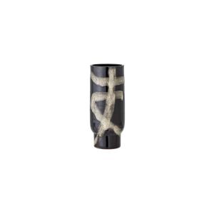 Vase en terre cuite noir H28.50cm
