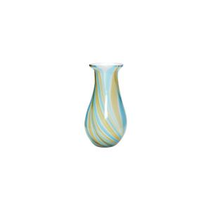 Vase en verre multicolore H30