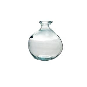 Vase en verre recyclé h18cm