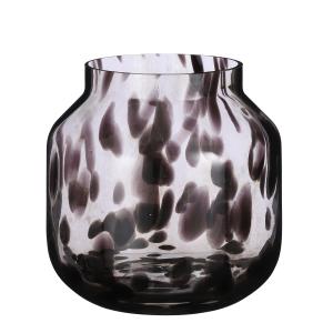 Vase en verre recyclé marron H26,5