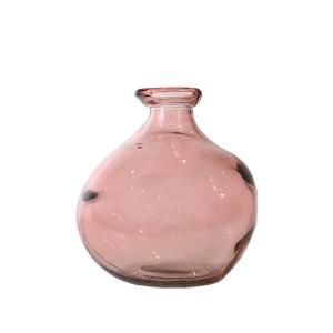 Vase en verre recyclé Pétale 18 cm