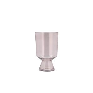 Vase en verre rocher lunaire