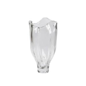 Vase en verre transparent H35xD17cm