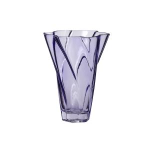 Vase en verre violet  H18