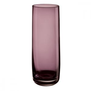 Vase en verre violet H22cm