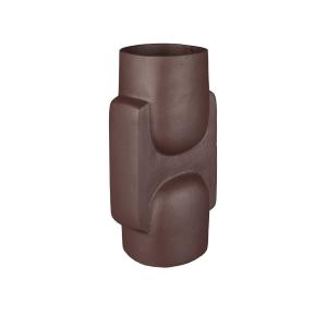 Vase et Pot en aluminium rouge