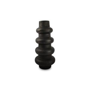 Vase gris en grès 22xh49cm