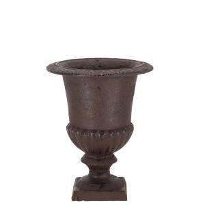 Vase médicis en fonte hauteur 20 cm