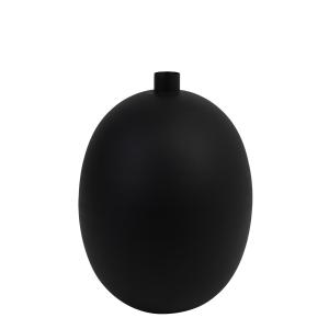 Vase noir métal ø30cm