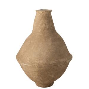 Vase papier mâché marron H85,5cm
