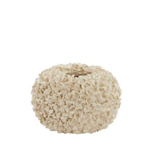 Vase plastique synthétique blanc Ø38cm