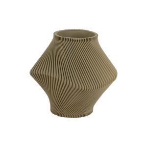 Vase polyrésine thé vert Ø18cm