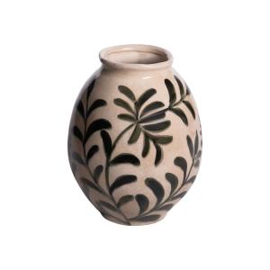 Vase rond   23 cm multicolore en céramique