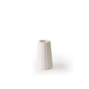 Vase soliflore béton blanc (petite taille) H9cm