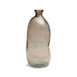 Vase Verre recyclé Beige 34x34x73cm