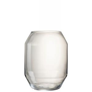 Vase verre transparent H41cm