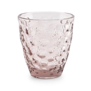 Verre 22cl rose - set/4