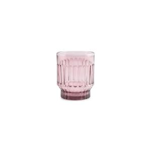 Verre 30cl rose - set/4