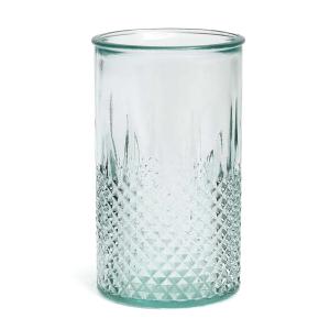 Verre à motif de diamant en verre recyclé H13