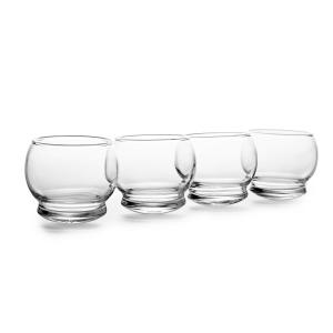 Verre arrondi - Lot de 4