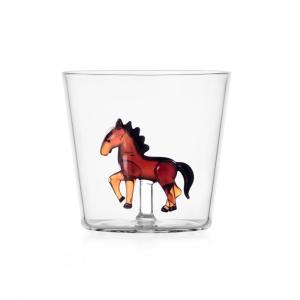 Verre cheval Transparent