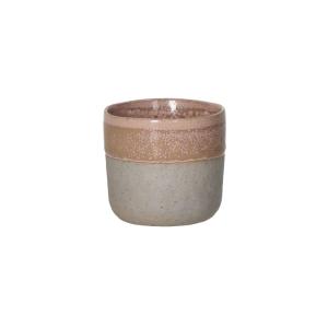 Verre en grès rose H6.5