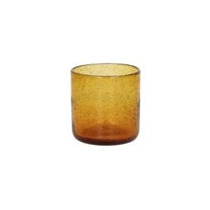 Verre en verre ambre H8.2