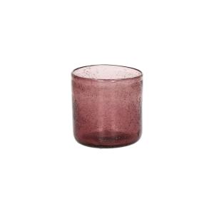 Verre en verre violet H8.2