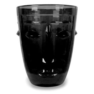 Verre Visage Noir