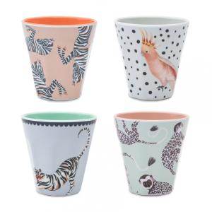 Verres en mélamine 30cl - Lot de 4
