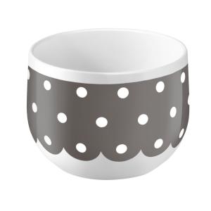 Verrine en Porcelaine Gris