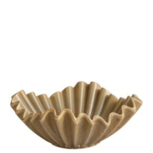 Vide-poche décoratif en céramique artisanale beige foncé H1…