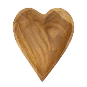 Vide-poches en bois marron 18x22x4,5  cm