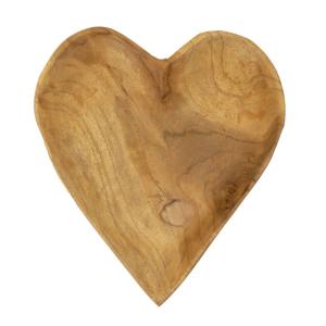 Vide-poches en bois marron 27x29x4  cm