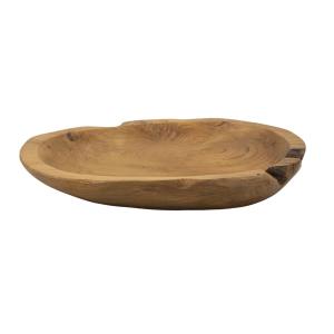 Vide-poches en bois marron 43x38x7  cm