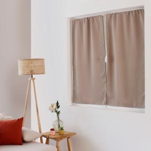 Vitrage occultant naturel 60 x 120 cm