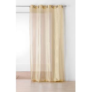 Voilage design doré 150x240cm