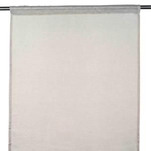 Voilage en lin gris 46x290 cm