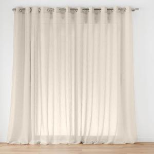 Voilage grande largeur  - effet lin tissé polyester lin 0 x…