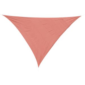 Voile d'ombrage 6x6x6m triangulaire rouge