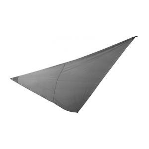 Voile d'ombrage triangle 3x3x3m Gris foncé