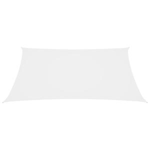 Voile de parasol tissu oxford rectangulaire blanc 200x250 cm