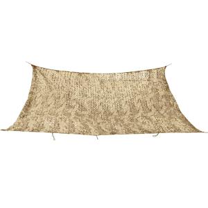 Voile ombrage rectangulaire camouflage 300x400cm