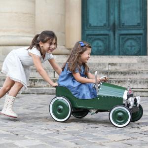 Voiture à pédales Classique Verte