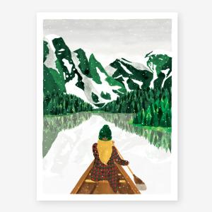 Winter lac - Poster / Medium - 29,7 x 39,7cm