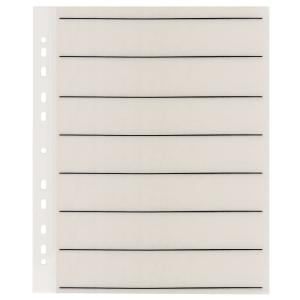 XTAL135 25 Feuillets Pergamine Pour Negatifs 7 Bandes